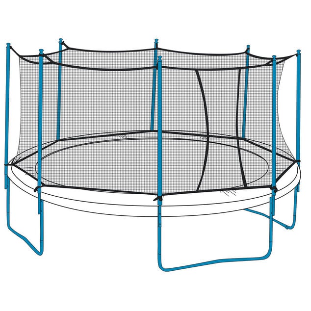Filet de s&eacute;curit&eacute; pour trampoline D244cm
