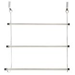 Porte serviette m&eacute;tal chrom&eacute;