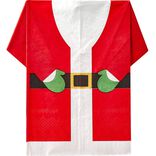 Lot de 10 serviettes en papier désign Père Noël