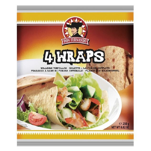 Wrap tortilla x4