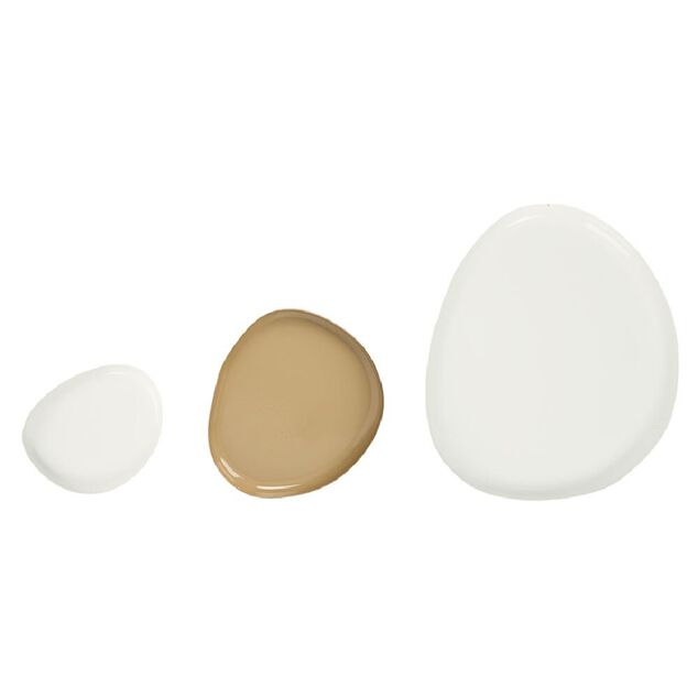 Lot de 3 vides poches fer marron et blanc S M L