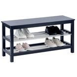 Banc range chaussure 8 paires 100x34xH49,5cm