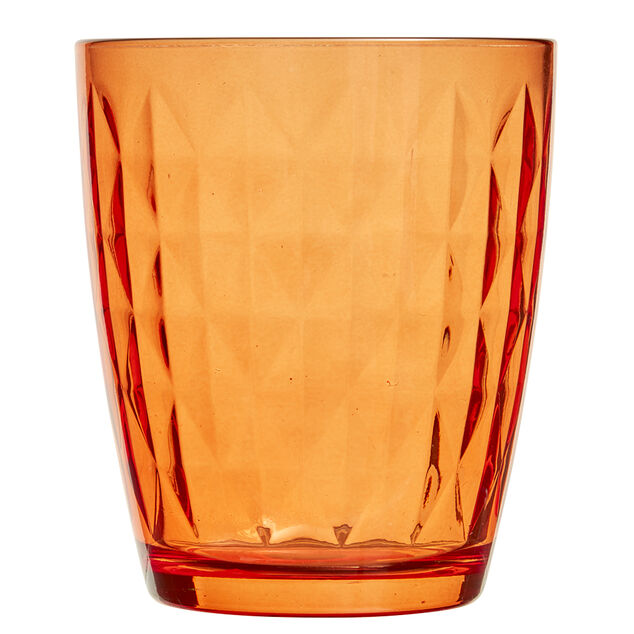 Verre gobelet coloré uni x 4