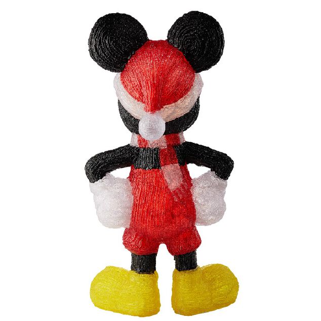 Mickey lumineux XL 100 Led Multicolore clignotant à poser H75 cm