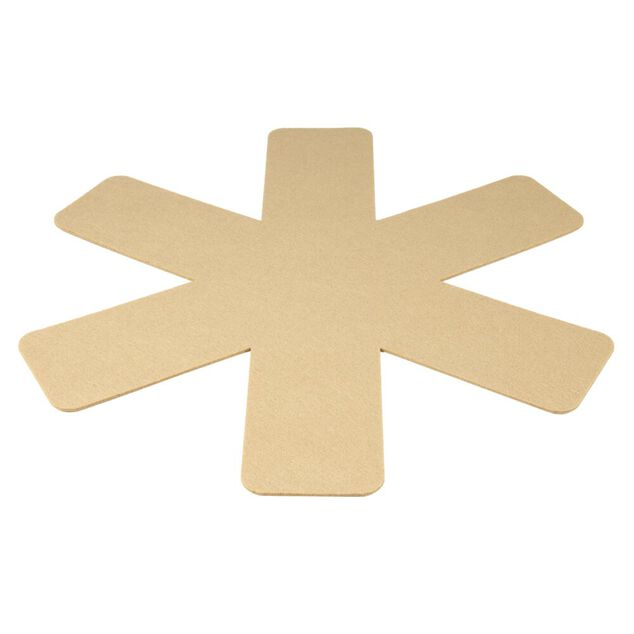 Prot&egrave;ge-po&ecirc;le x4 feutrine &Oslash;38cm (4 mod&egrave;les)