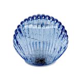 D&eacute;coration &agrave; poser coquillage LED en verre 7x4,5xH6,5cm (3 mod&egrave;les)