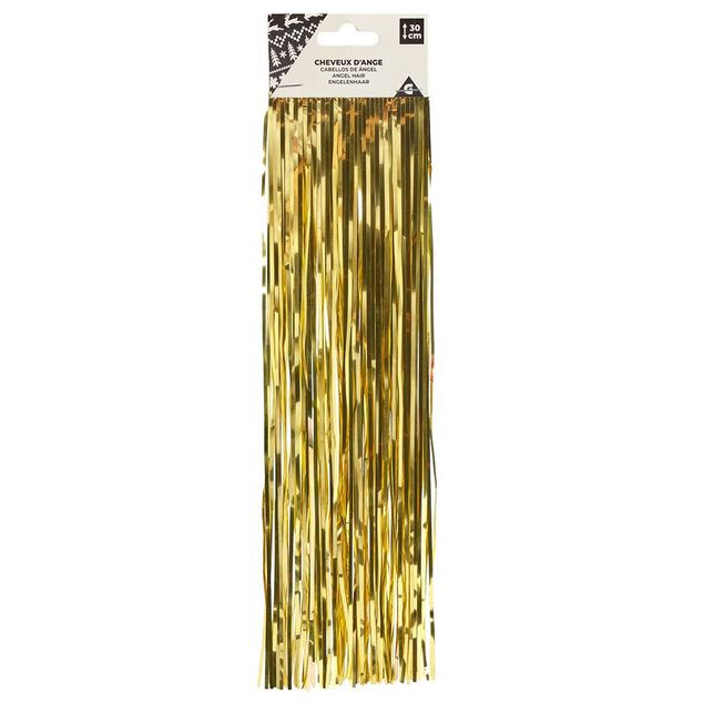 Cheveux d'ange L30cm dor&eacute;