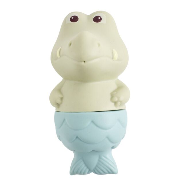 Jouet de bain animaux x4 plastique multicolore H9,5cm