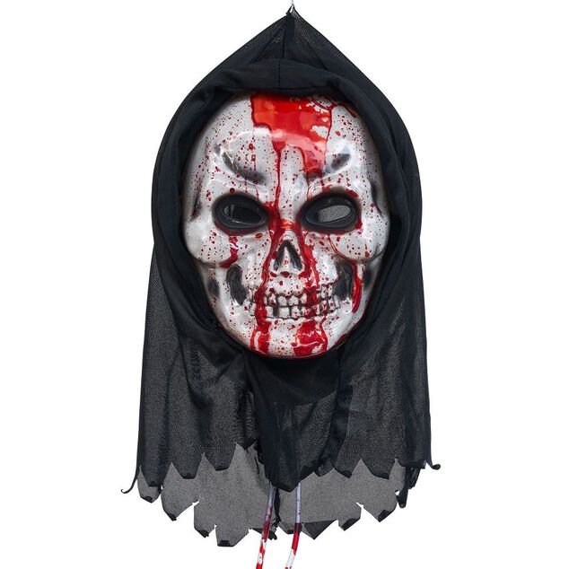 Masque squelette saignant