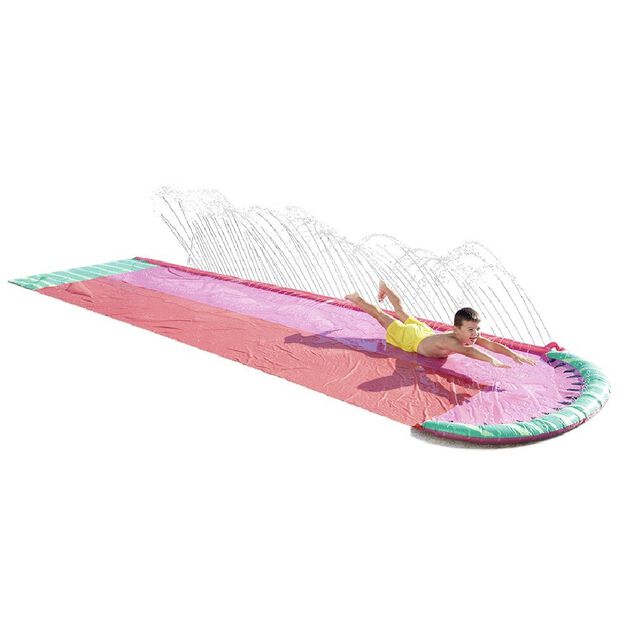 Tapis de glisse double th&egrave;me past&egrave;que L550cm