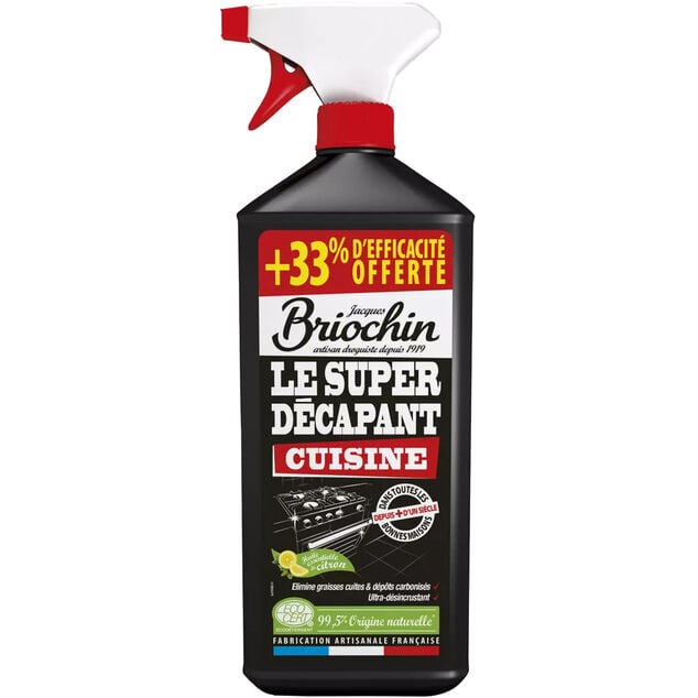 Nettoyant cuisine Super D&eacute;capant Briochin citron 1,33L