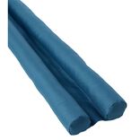 Bas de porte double &Oslash;5xL90cm polyester bleu