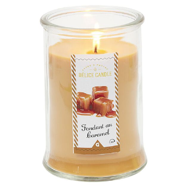 Bougie senteur Fondant au caramel