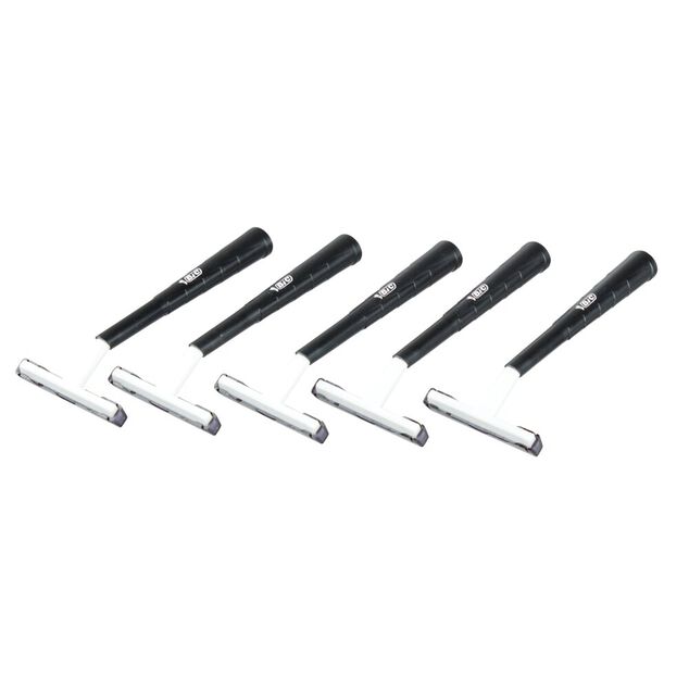 Rasoir Bic m&eacute;tal noir x5