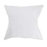 Prot&egrave;ge oreiller tissu bouclette blanc 60x60cm
