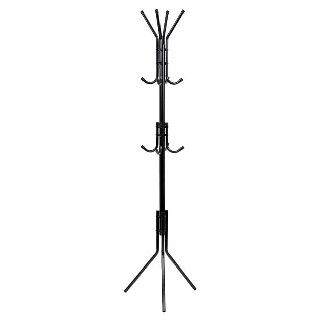 Porte manteau m&eacute;tal noir