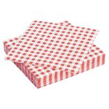 Serviette papier d&eacute;cor&eacute;e 24x24cm x20