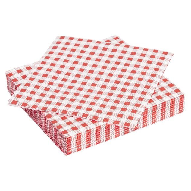 Serviette papier d&eacute;cor&eacute;e 24x24cm x20