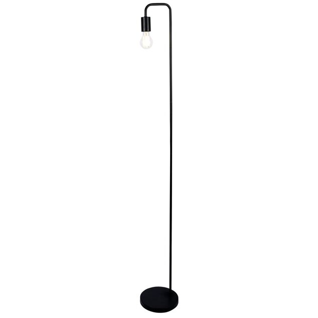 Lampadaire filaire noir Ø20xH150cm