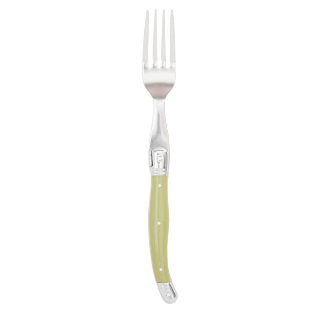 Fourchette inox manche multicolore x6