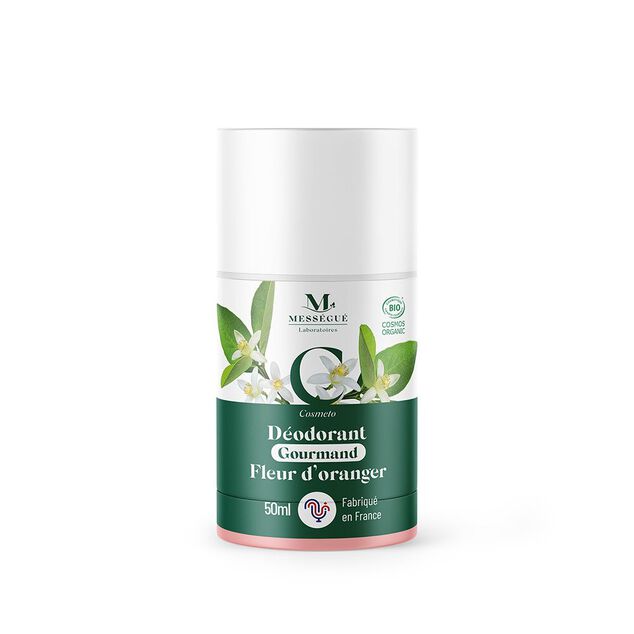 D&eacute;odorant fleur d'oranger bio Mess&eacute;gu&eacute; gourmand 50ml