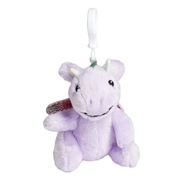 Porte-cl&eacute; peluche dragon 4 coloris
