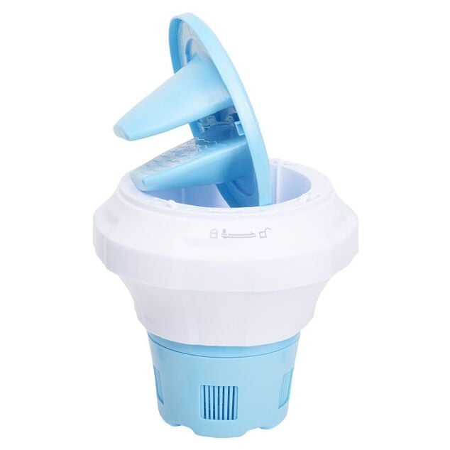 Diffuseur traitement piscine Bestway avec thermom&egrave;tre &Oslash;17,6xH18,6cm