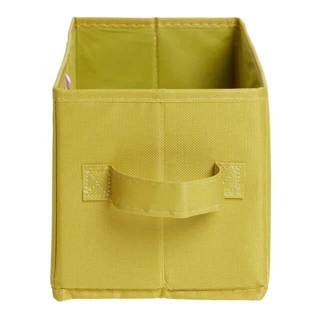 Pani&egrave;re de rangement pour Box Cube kaki 31x15xH15cm