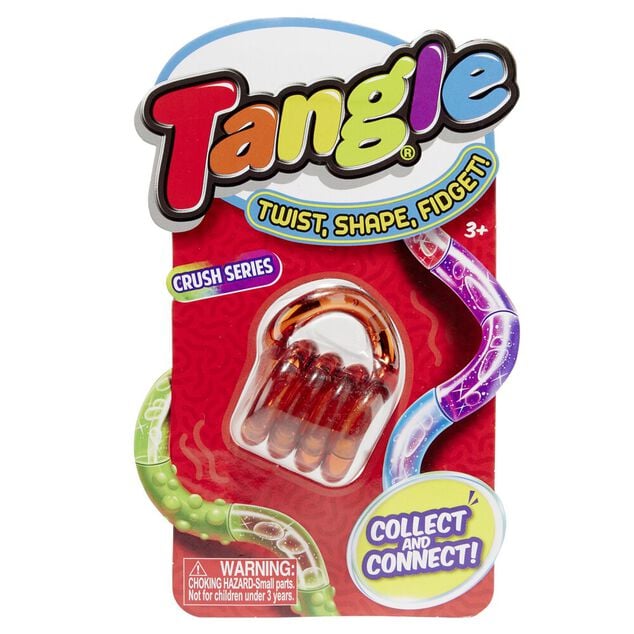 Anti-stress Tangle plastique L18,7x11xH4 (plusieurs mod&egrave;les)