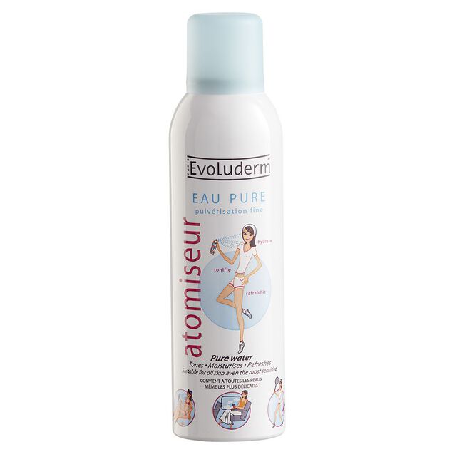 Atomiseur eau pure Evoluderm 150 ml
