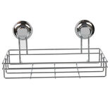 Panier serviteur de douche &agrave; ventouse inox