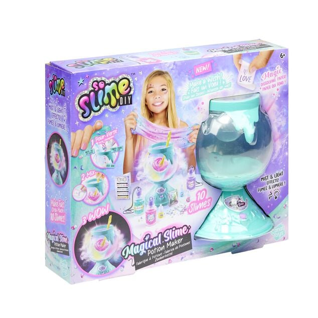 Machine &agrave; fabrique de slime potion magique effet fum&eacute;e et lumi&egrave;re So slime H34cm