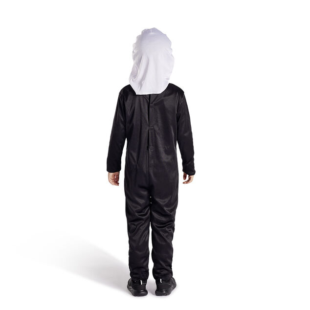 D&eacute;guisement enfant Halloween squelette combinaison et cagoule 7/10ans