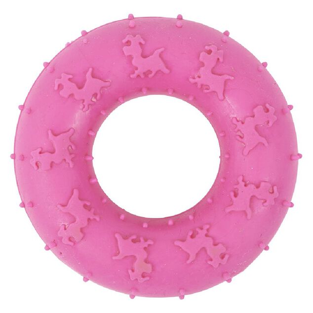 Jouet pour chien forme Cercle en caoutchouc &Oslash;7 cm