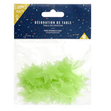 Étoiles phosphorescentes décoration de table 3x3cm