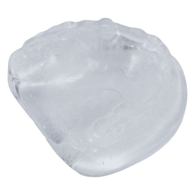 Moule &agrave; gla&ccedil;ons x4 dentier silicone rose 15x15x2cm