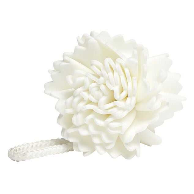 Fleur de bain blanche Mess&eacute;gu&eacute;