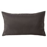 Housse de coussin polyester 30x50cm gris