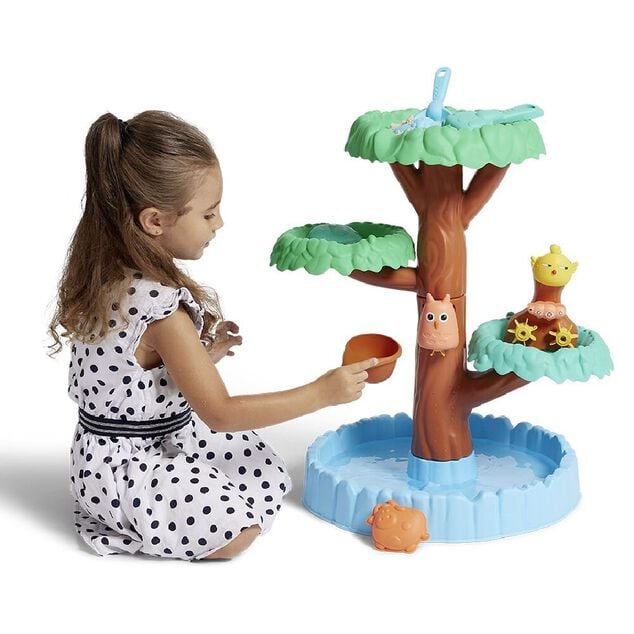 Arbre de plage sable et eau H45cm