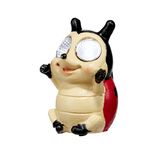 Lampe solaire &agrave; poser insecte LED blanc froid 6,5x5,5xH9,5cm (2 mod&egrave;les)