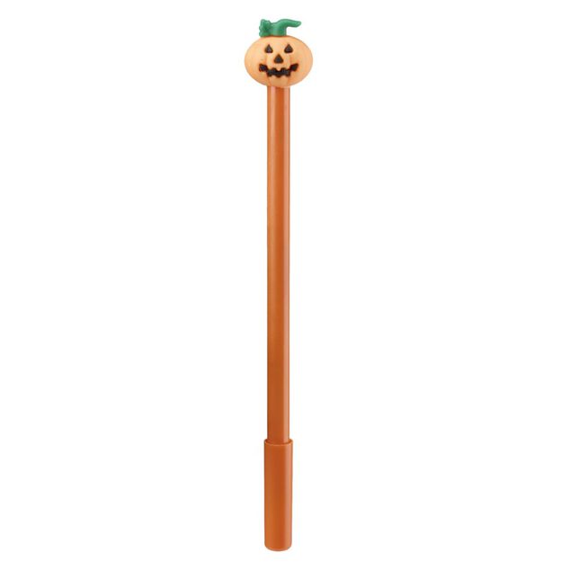 Stylo gel embout design Halloween L17,5cm (plusieurs mod&egrave;les)