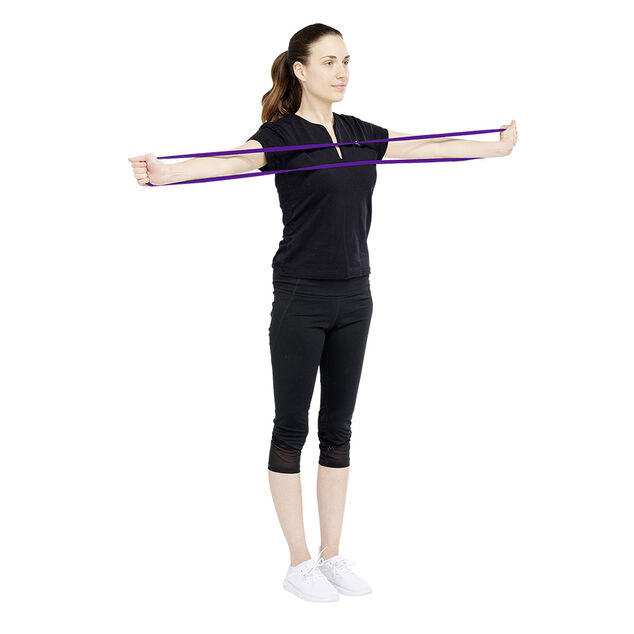 &Eacute;lastique fitness force 11 &agrave; 29 violet