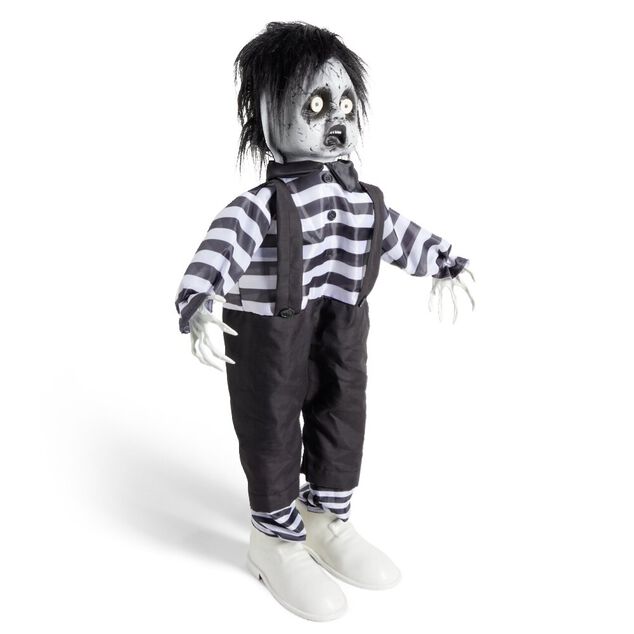 D&eacute;coration Halloween gar&ccedil;on anim&eacute; H92cm