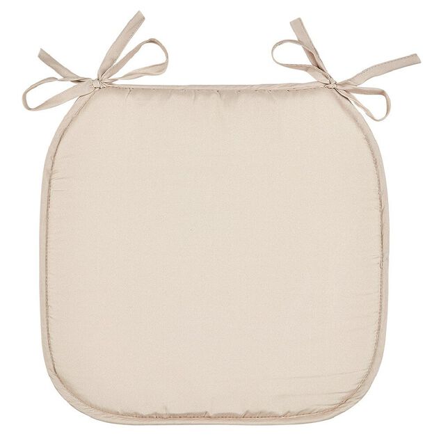 Galette de chaise polyester taupe