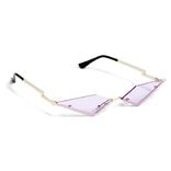 Lunettes fantaisie adulte rose transparent