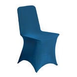 Housse de chaise extensible bleue L44xP39XH91cm