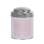 Bougie parfum&eacute;e dans pot en m&eacute;tal senteur passion