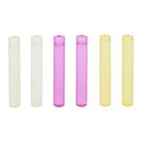 Lot de 6 b&acirc;tons de glace r&eacute;utilisables vert/jaune/rose