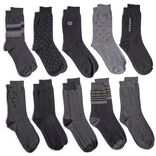 Lot de 10 paires de chaussettes pour homme T43/46 coton noir