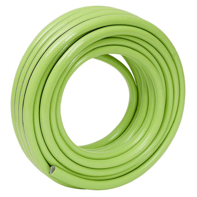 D&eacute;vidoir sur roues avec tuyau 15 m vert